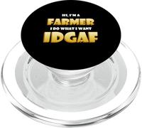 Farmer Idgaf Funny Vegetable/Animal Food Farming Rancher PopSockets PopGrip para MagSafe