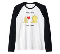 Farmer Ofrece un diseño simbólico Minimalista de corazón a Tierra Camiseta Manga Raglan