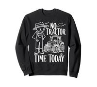 Farmer Stickman: Hoy no Hay Tiempo para el Tractor. Humor Sudadera