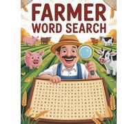 Farmer Word Search - Crops, Tools & Practices: Large Print