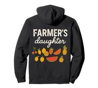 Farmer's Daughter Cute Fruit Graphic Country Girls & Women Sudadera con Capucha