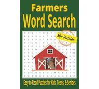 Farmers Word Search: Word Puzzle Book about Homestead, Farmers, and more | 6x9 inches, 110 pages | Perfect for Free Times, Travel, and Holidays