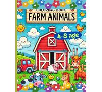 Farmhouse Animals Coloring Book for Kids - 91 Pages of Adorable Farm Fun! (8.5x11 in): A Delightful and Engaging Farm Animal Coloring Book for Boys ... Cows, Playful Pigs, Happy Horses, and More!