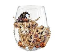 Farmhouse Cow Glass Cups Drinking Glassware Set Home Party Decor