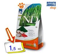 Farmina Cat N&D Espirulina Gato Cachorro Comida Seca 1,5 Kg