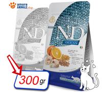 Farmina Cat N y D Ocean Adult → Arenque, Calabaza, Naranja - 300 Gr / 1,5 / 5KG