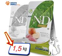 Farmina Cat N y D Prime Grain Free →Jabalí Y Manzana 300 Gr / 1,5 / 5KG - Gato