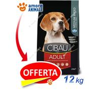 Farmina CIBAU Adulto Mediano 1 / 2 / 3 Sacos De 12 Kg - Croquetas Para Perros