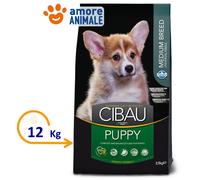 Farmina Cibau Puppy Alimento Seco Para Perros Medianos De Pollo 12 Kg