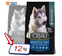 Farmina Cibau Medio / Maxi →Sensitive Fish - 2,5/12 KG - Comida Perros