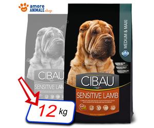 Farmina Cibau Medium / Maxi → Sensible Cordero - 12 Kg - Croquetas Para Perros