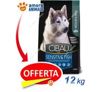 Farmina Cibau Sensitive Fish Medio / Maxi (Pescado) 12 KG - Croquetas Perros