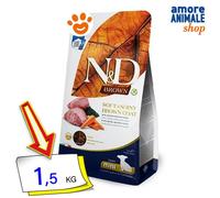 Farmina, N&D Brown, cordero espirulina y zanahoria, para perro Puppy Mini, 1,5 kg