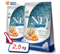 Farmina Dog N&D Ocean Puppy Mediano/Maxi Pienso Seco 2,5/12 kg
