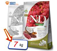 Farmina Dog N&D Quinoa Skin&Coat Adulto Seco Las Razas Pato y Coco 2,5 / 7 kg