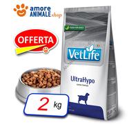 Farmina Dog Vet Life Natural Diet → UltraHypo - 2 kg - Pienso para Perros