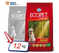 Farmina ECOPET Natural Adulto Mediano → Pollo - 12 kg - Croquetas Para Perros