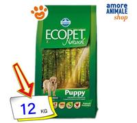 Farmina Ecopet Natural Alimento Seco Cachorro Perro Mediano Pollo 2,5/12 Kg
