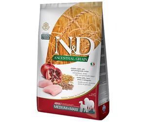 Farmina - Farmina N&D Cordero y Arandano Adult Medium Low Grain - 1069-12 Kg.
