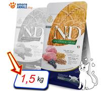 Farmina Gato N&D Ancestral Adulto → Cordero Y Arándano 300 Gr / 1,5 / 5 Kg