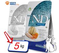 Farmina Gato N&D Océano Gatito → Merluza Y Gambas - 300 Gr / 1,5 / 5 Kg - Gato