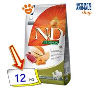 Farmina N&D Calabaza Adulto Mediano Maxi Pato, Calabaza Y Melón Cantalupo 12 Kg