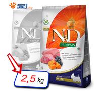 Farmina N&D Calabaza Adulto Mini Seco Pavo y Arándano 800 g / 2,5 / 7 kg