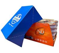 Farmina, N&D - Calabaza jabalí y manzana, húmeda para gatos adultos, 24 x 70 g