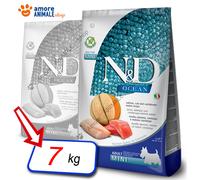 Farmina N&D Ocean Adulto Mini Comida Perro Seca Salmón Merluza 800 g