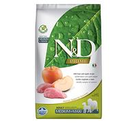 Farmina N&D Prime Dog Dry Media/Maxi-Breed - Jabalí sin grano y manzana 5.5 libras