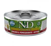 Farmina N&D Prime Cat Kitten Lata Pollo Y Granada 70Gr