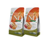 Farmina N&D Pumpkin Cat Adult Pato Y Melón Pack 2 X 5 Kg Comida Para Gatos