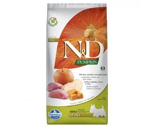 Farmina N&D Pumpkin Mini - Pienso para perro adulto pequeño - Jabalí y manzana - Cantidad: 7 kg