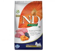 Farmina N&D Pumpkin Mini - Pienso seco para perro adulto pequeño - Cordero y arándanos - Cantidad: 800 g