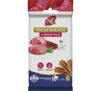 Farmina N&D Quinoa Fresh Breath, Treat Cordero, Quinoa y Calabaza, Perro adulto, Caja de 15 piezas