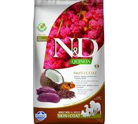 Farmina, N&D Quinoa Skin & Coat, venado, coco y cúrcuma, perro mediano/maxi, 2,5 kg