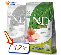 Farmina N y D Prime Grain Free - Adult Maxi →Jabalí Manzana - 12KG - Perro