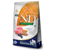Farmina N&D Ancestral Grain Medium/Maxi - Pienso para perro adulto mediano y grande - Cordero y arándano - Cantidad: 12 kg