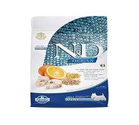 Farmina Pienso Perro Adulto Mini Nd Ocean Bacalao Espelta Avena Naranja 800g