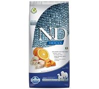 Farmina N&D Medium & Maxi Ocean sin cereales con bacalao, calabaza y naranja - 12 kg