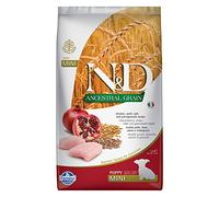 Farmina N&D Ancestral Grain Puppy Mini - Pienso seco para perros pequeños - Pollo y granada - Cantidad: 2,5 kg