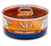 Farmina ND Pumpkin Venado y Calabaza Gato Latas 70 gr