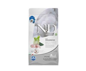 Farmina ND White Grain Free Adult Mini Lubina y Espirulina para Perros 2 Kg