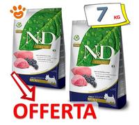 Farmina Perro N&amp ;d Prime Adult Mini Cordero Y Mirtillo Alimentos Seco 7KG