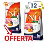 Farmina Perro N&amp ;d Pumpkin Adult Maxi Giant Cordero, Calabaza Y Mirtillo 12