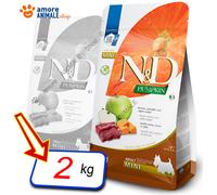 N&D Pumpkin Dog Venison E Mela Adult Mini 2KG
