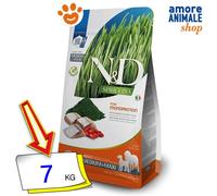 Farmina Perro N&D Espirulina Adulto Medio/Maxi Arenque Comida Seca Perros 7 Kg