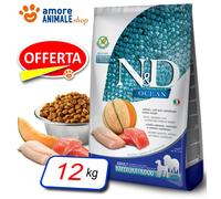FARMINA ND Dog Ocean Salmon Bacalao Medium Maxi 12KG