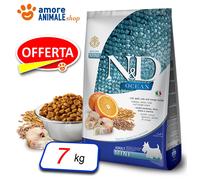 Farmina Perro N&D Océano Adulto Mini → Merluza Y Espelta - 7 Kg - Perros