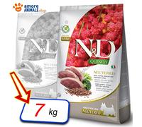 Farmina Perro N&D Quinoa Adulto Neutro Mini → Pato Y Brócoli - 7 Kg - Perros